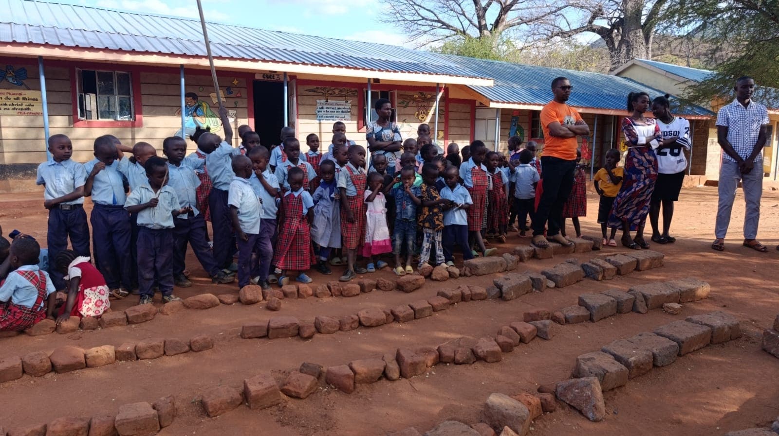 A sponsored child thriving at Kakunguu School
