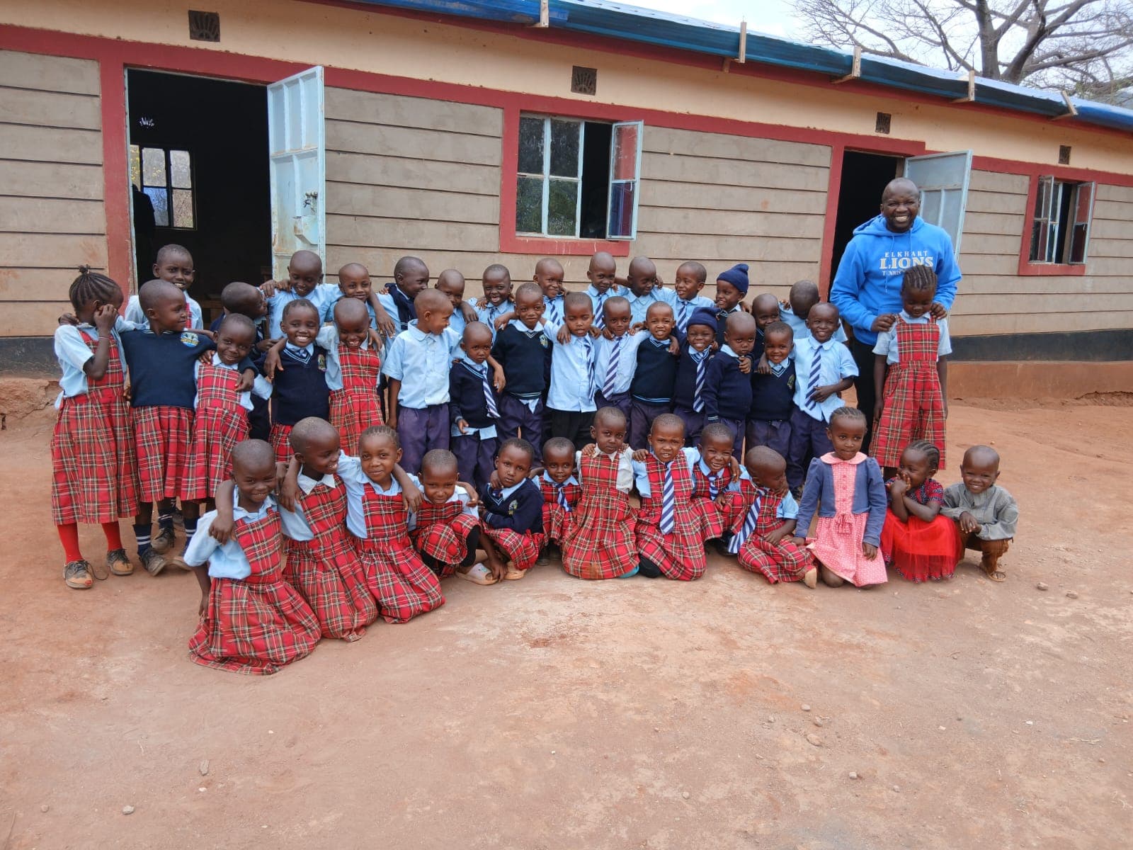 A sponsored child thriving at Kakunguu School